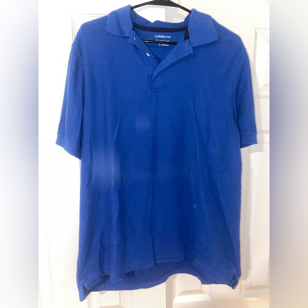 Men's Blue Polo Shirt